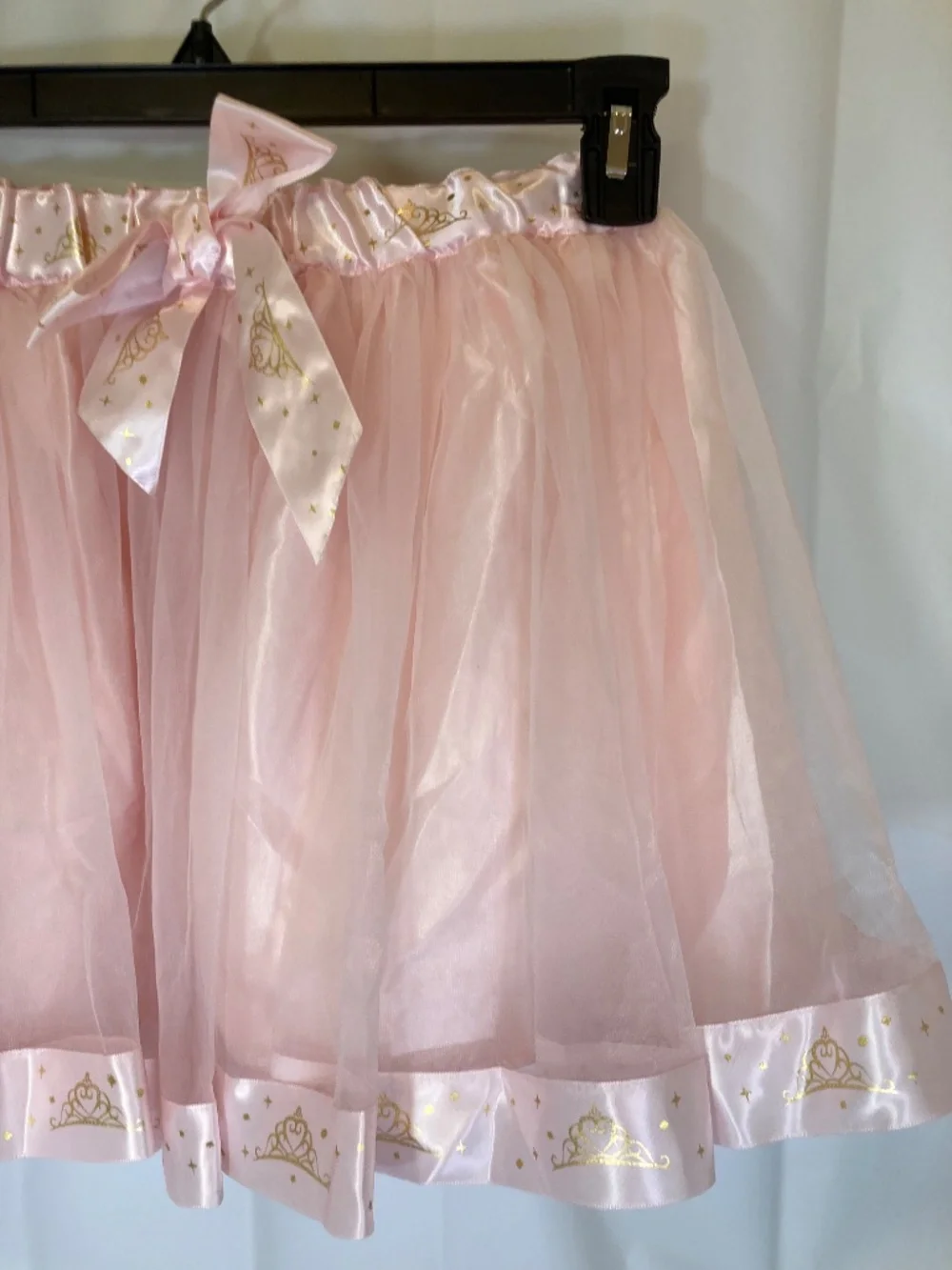 Disney Bibbity Bobbity Boutique Skirt YOUTH Sz L Pink New With Tags